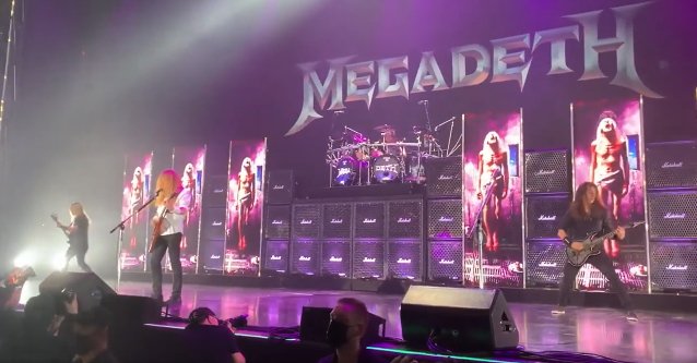 Megadeth cambia de lista para el segundo concierto de Metal Tour of the Year (Video)