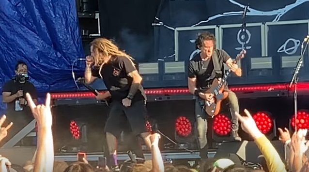 Lamb of God Randy Blythe se une a Gojira en el escenario del Knotfest Iowa (video)