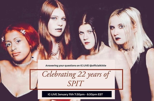 La formación original de Kittie para celebrar el 22 aniversario de ‘Spit’ con chat online