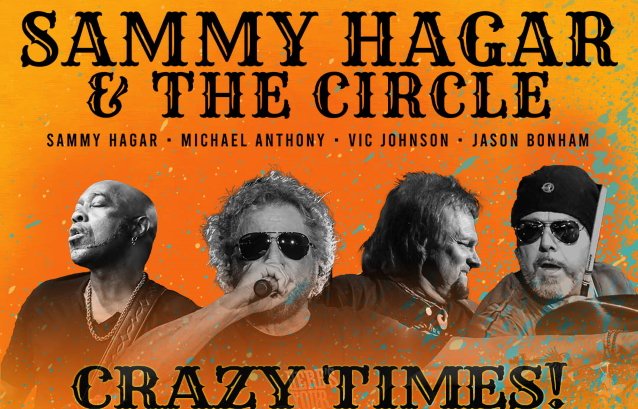 Sammy Hagar y The Circle anuncian la gira de verano del anfiteatro Crazy Times 2022