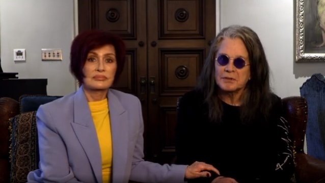 Ozzy y Sharon Osbourne graban mensaje en video para la campaña ‘Stand Up For Ukraine’ de Global Citizen