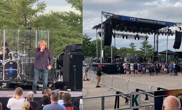 Mira a LOU GRAMM interpretar clásicos de FOREIGNER en la feria Ozark Empire Fair de 2022