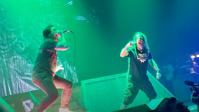 Mira: LAMB OF GOD se unió a JOE BADOLATO DE FIT FOR AN AUTOPSY para la actuación ‘Laid To Rest’ en Texas
